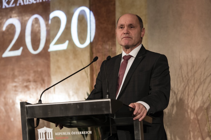 Am Rednerpult: Nationalratspräsident Wolfgang Sobotka (V)