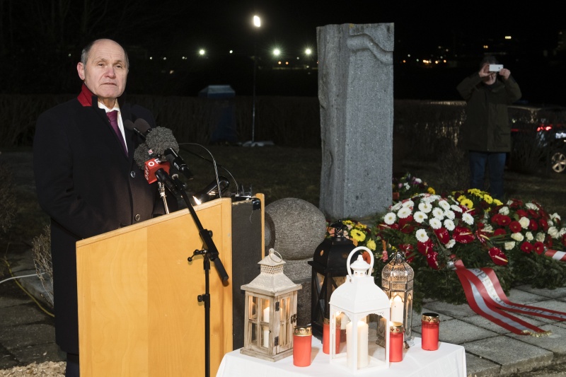 Am Rednerpult: Nationalratspräsident Wolfgang Sobotka (V)