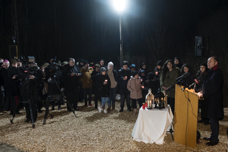Am Rednerpult: Nationalratspräsident Wolfgang Sobotka (V). Blick Richtung VeranstaltungsteilnehmerInnen