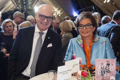 Bundesratspräsident Robert Seeber (V) mit Ehefrau Elfi Seeber