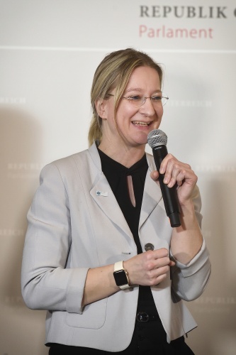 Schriftführerin des BVRD Claudia Schwarz