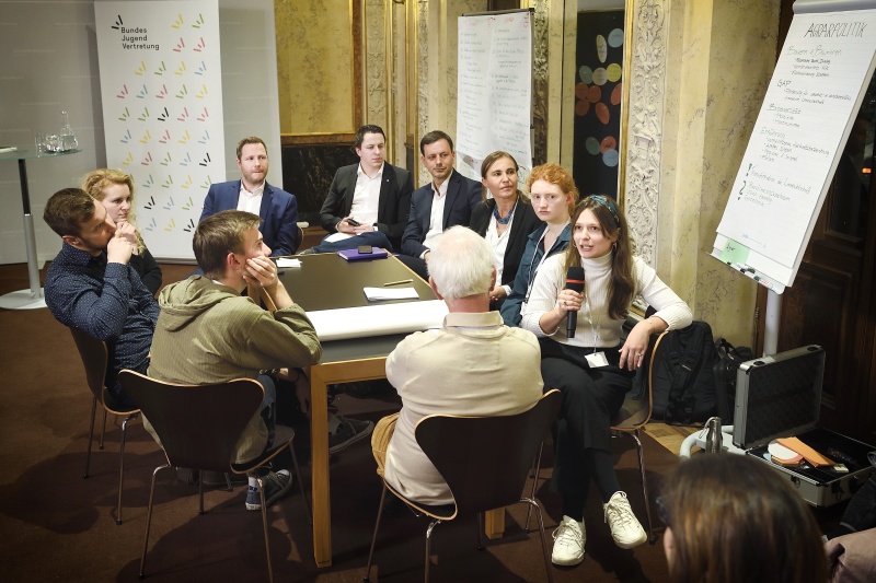 TeilnehmerInnen der Veranstaltung