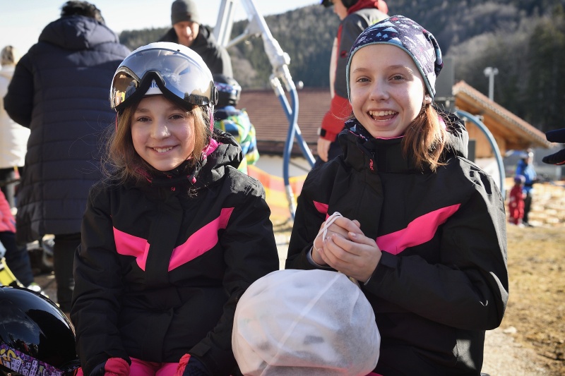 Waiserkinder aus Russland und der Ukraine beim Abschlussrennen und Siegerehrung