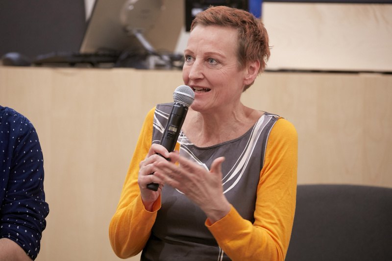 Nationalratsabgeordnete Sibylle Hamann (G)