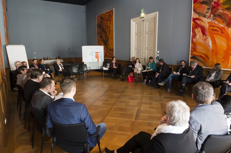 Blick Richtung VeranstaltungsteilnehmerInnen