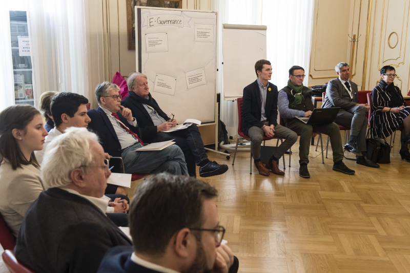 Blick Richtung VeranstaltungsteilnehmerInnen