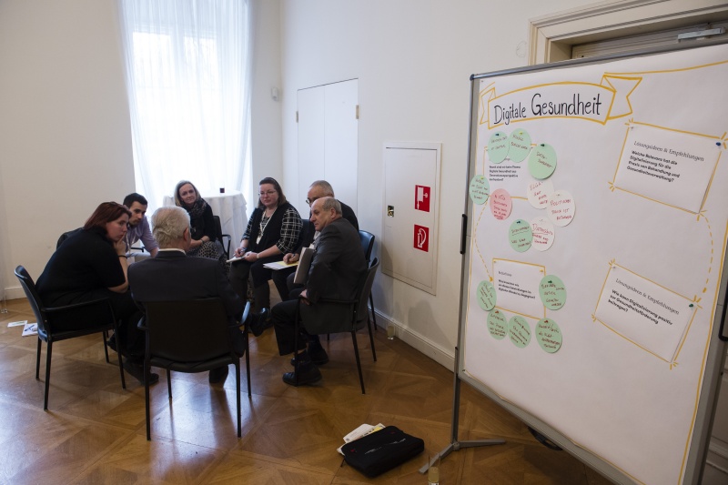 Blick Richtung VeranstaltungsteilnehmerInnen