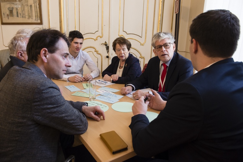 Blick Richtung VeranstaltungsteilnehmerInnen