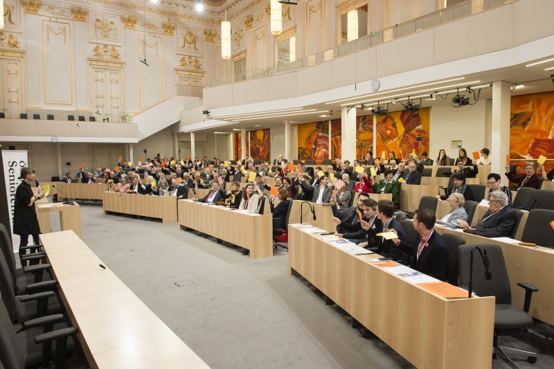 Blick Richtung VeranstaltungsteilnehmerInnen