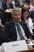 Österreichische Delegation mit Nationalratsabgeordnetem Reinhold Lopatka (V)