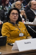 Österreichische delegation mit Nationalratsabgeordneter Gudrun Kugler (V)