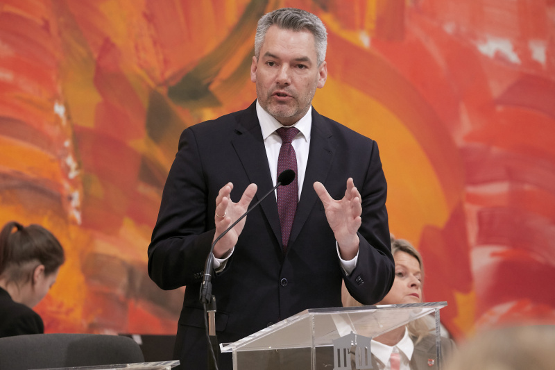 Erklärung von Innenminister Karl Nehammer (V)