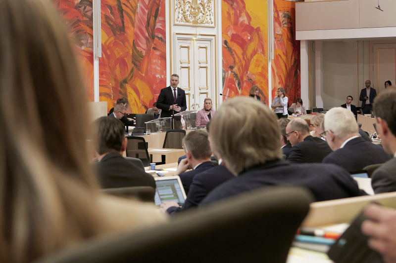 Erklärung von Innenminister Karl Nehammer (V)