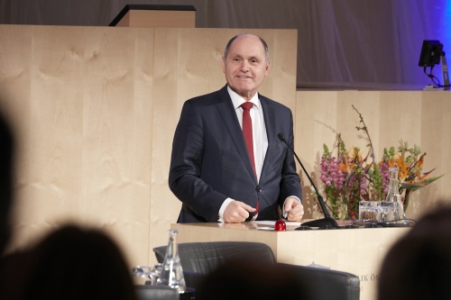 Eröffnungsworte durch Nationalratspräsident Wolfgang Sobotka (V)