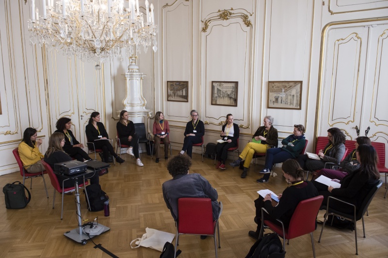 Blick Richtung VeranstaltungsteilnehmerInnen bei Workshop 2