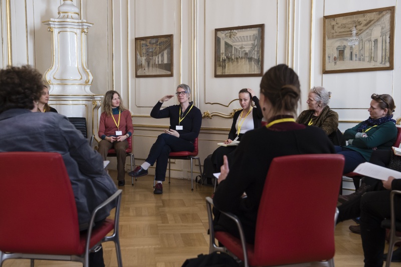 Blick Richtung VeranstaltungsteilnehmerInnen bei Workshop 2