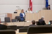 Rede von Wirtschaftsministerin Margarete Schramböck (V)
