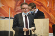 Gesundheitsminister Rudolf Anschober (G) am Wort