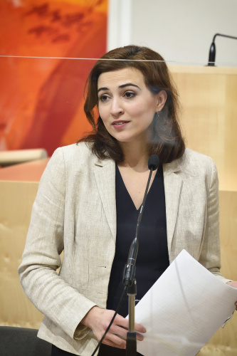 Rede von Justizministerin Amla Zadić (G)