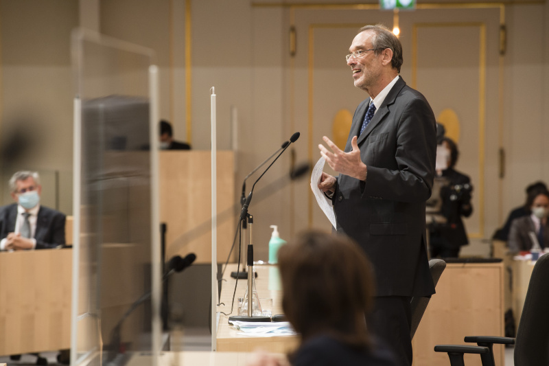 Rede von Bildnungsminister Heinz Faßmann (V)