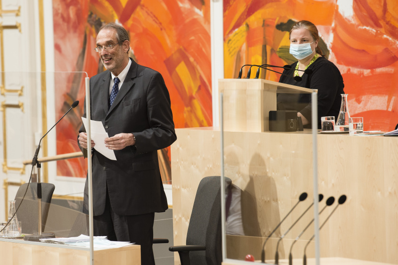 Rede von Bildnungsminister Heinz Faßmann (V)