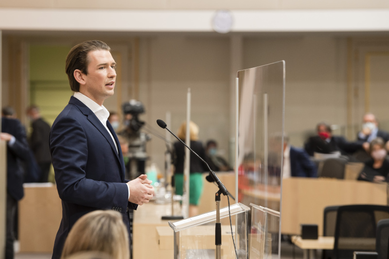 Rede von Bundeskanzler Sebastian Kurz (V)