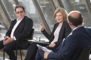 Von rechts: Martina Salomon - DerStandard, Gerhard Koller -Salzburger Nachrichten