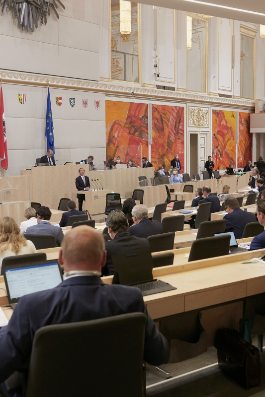 Am Rednerpult Nationalratsabgeordneter Peter Haubner (V)