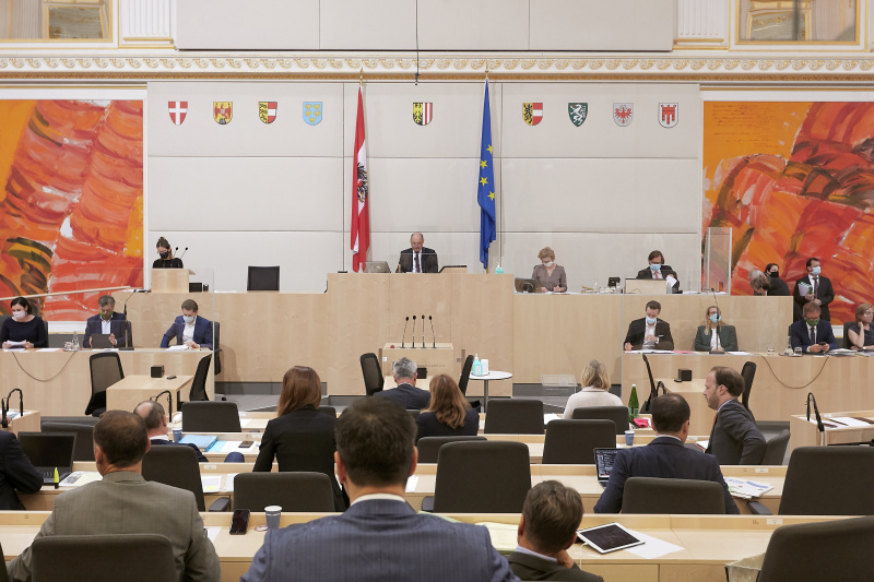 Nationalratspräsident Wolfgang Sobotka (V) am Präsidium