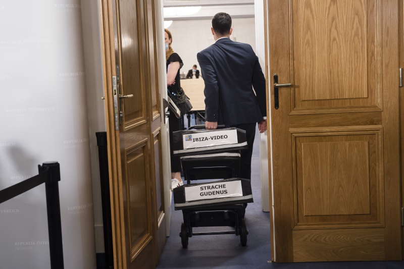 Ausschussakten- Ibiza-Video und Strache und Gudenus