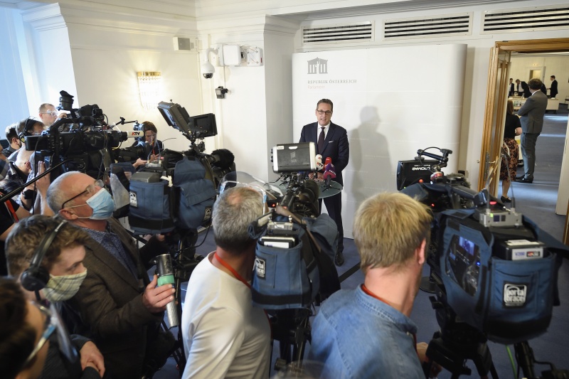 Auskunftsperson Heinz-Christian Strache