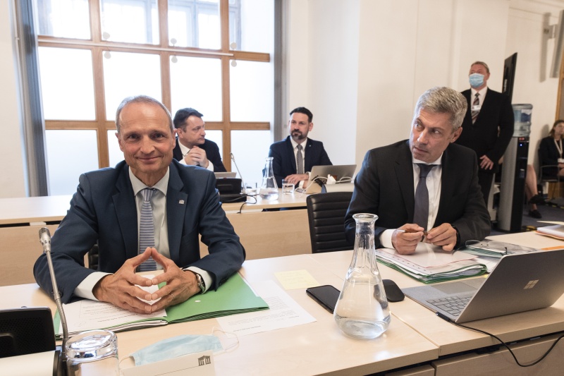 Von links: Nationalratsabgeordneter Wolfgang Gerstl (V)