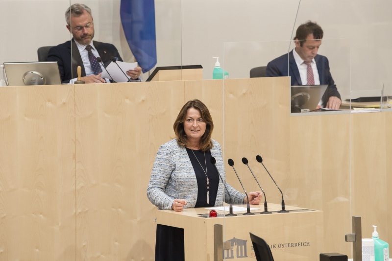 Am Rednerpult: Nationalratsabgeordneter Rainer Wimmer (S)