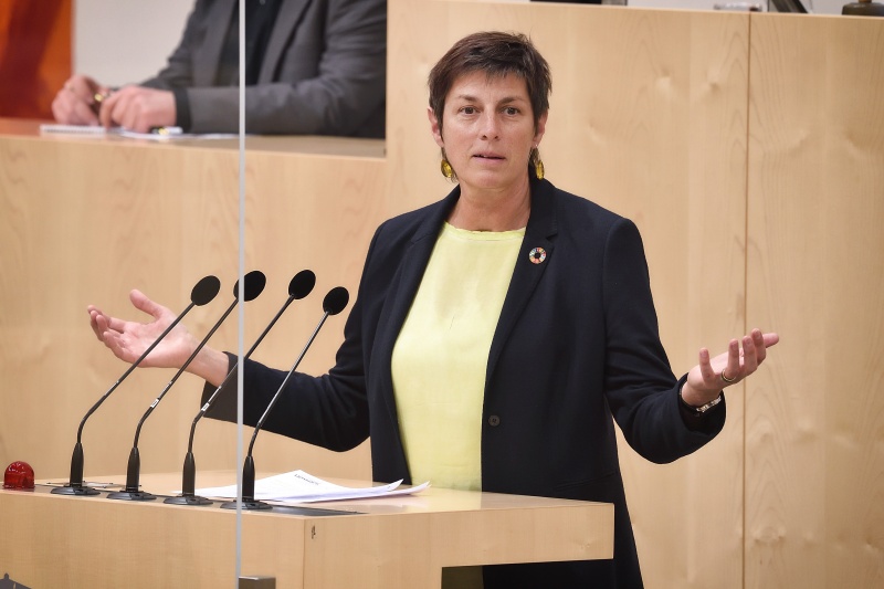 Nationalratsabgeordnete Astrid Rössler (G)