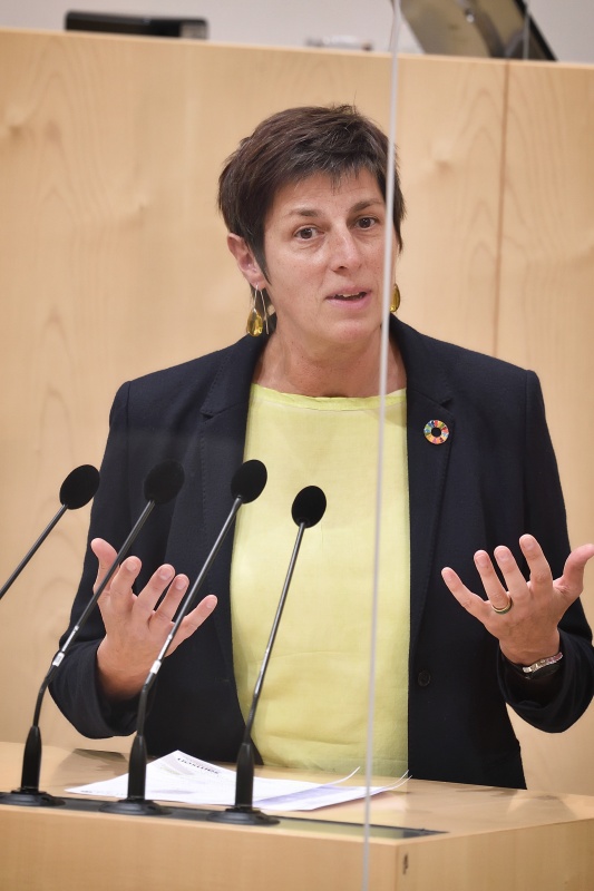 Nationalratsabgeordnete Astrid Rössler (G)