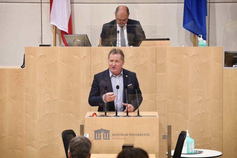 Nationalratsabgeordneter Johann Weber (V)