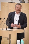 Nationalratsabgeordneter Gerald Hauser (F)