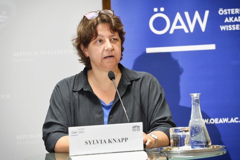 Forschungsgruppenleiterin am CeMM der ÖAW Sylvia Knapp