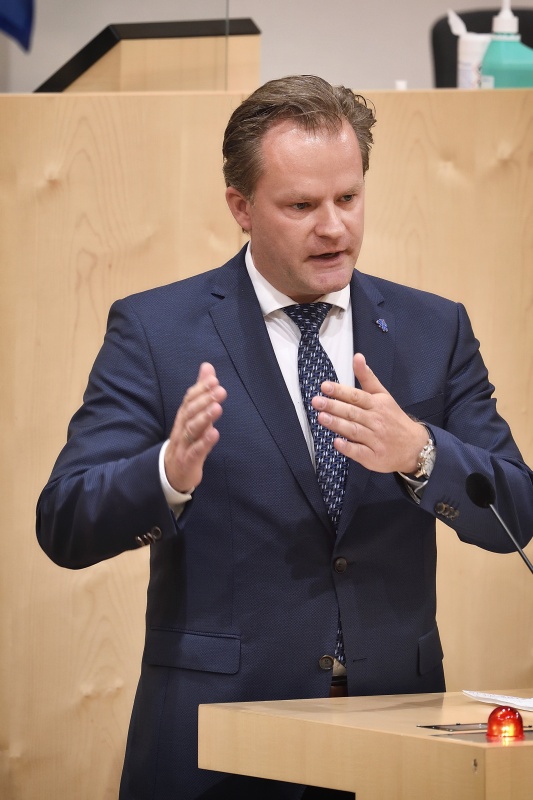 Nationalratsabgeordneter Walter Rauch (F)