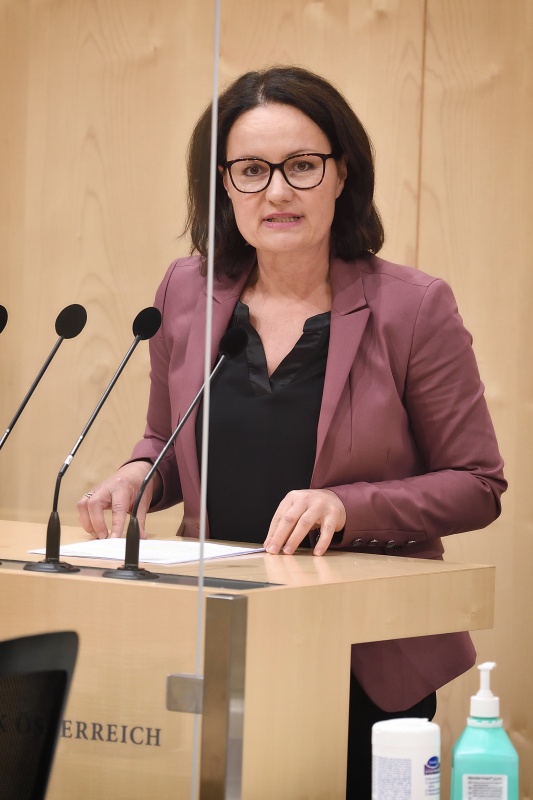 Nationalratsabgeordnete Cornelia Ecker (S)