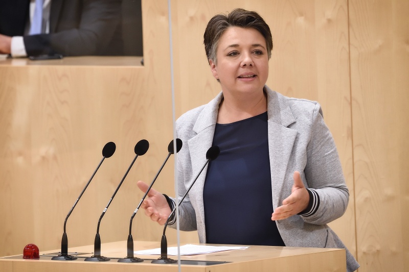 Nationalratsabgeordnete Olga Voglauer (G)