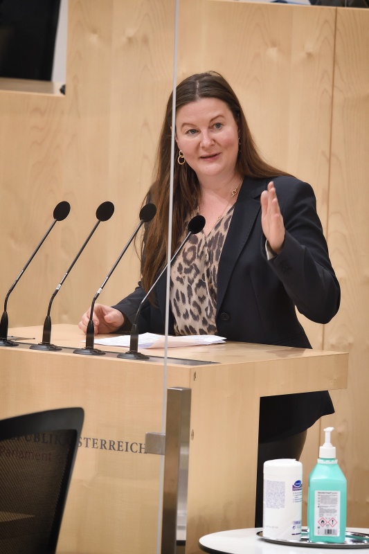 Nationalratsabgeordnete Karin Doppelbauer (N)