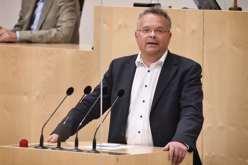 Nationalratsabgeordneter Gerald Hauser (F)