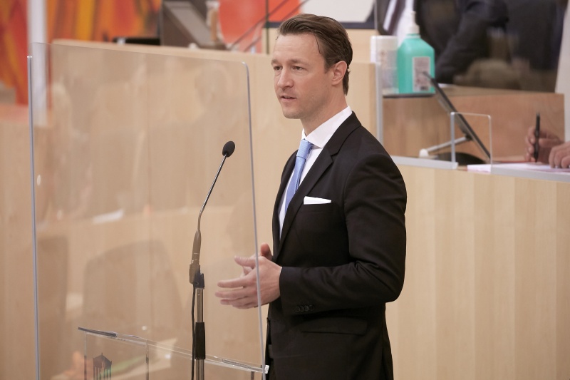 Rede von Finanzminister Gernot Blümel (V)