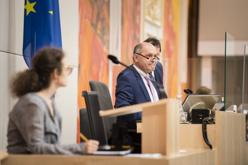 Am Präsidium: Nationalratspräsident Wolfgang Sobotka (V)