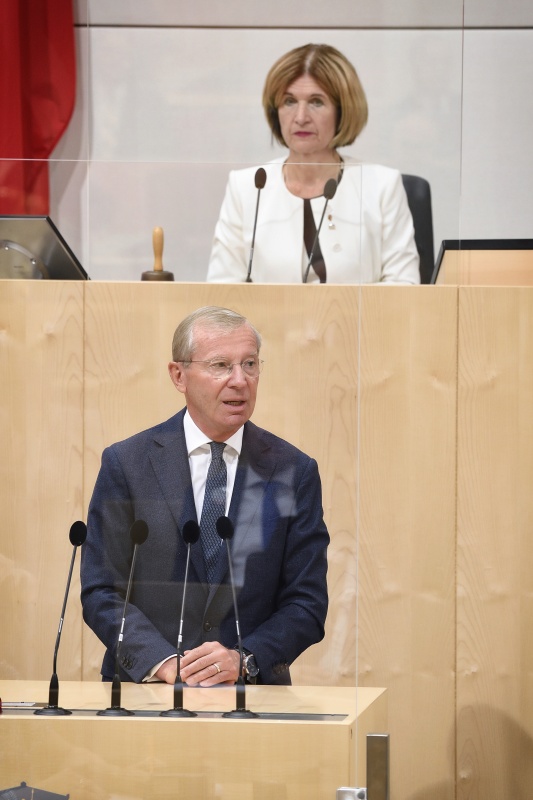 Erklärung Landeshauptmann Salzburg Wilfried Haslauer