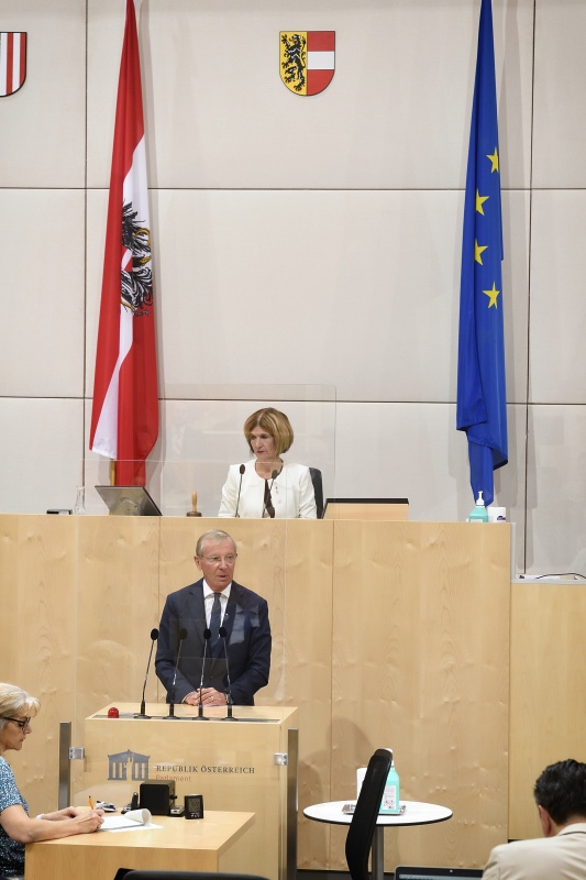 Erklärung Landeshauptmann Salzburg Wilfried Haslauer