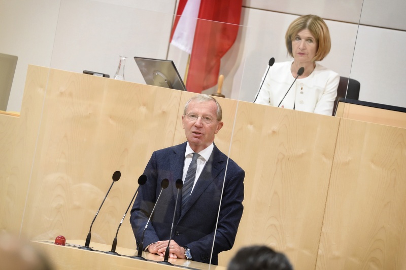 Erklärung Landeshauptmann Salzburg Wilfried Haslauer