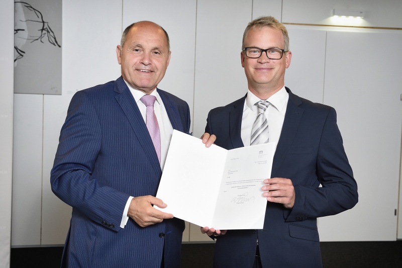 Von links: Nationalratspräsident Wolfgang Sobotka (V), Dietmar Nestlang